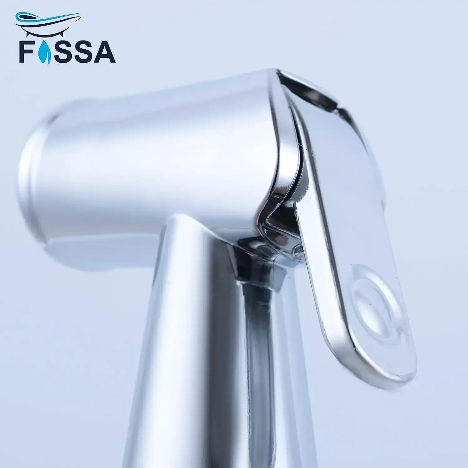 Corus Silver ABS Health Faucet with 1 Meter 304-Grade SS Hose Pipe & Hook - Image 3