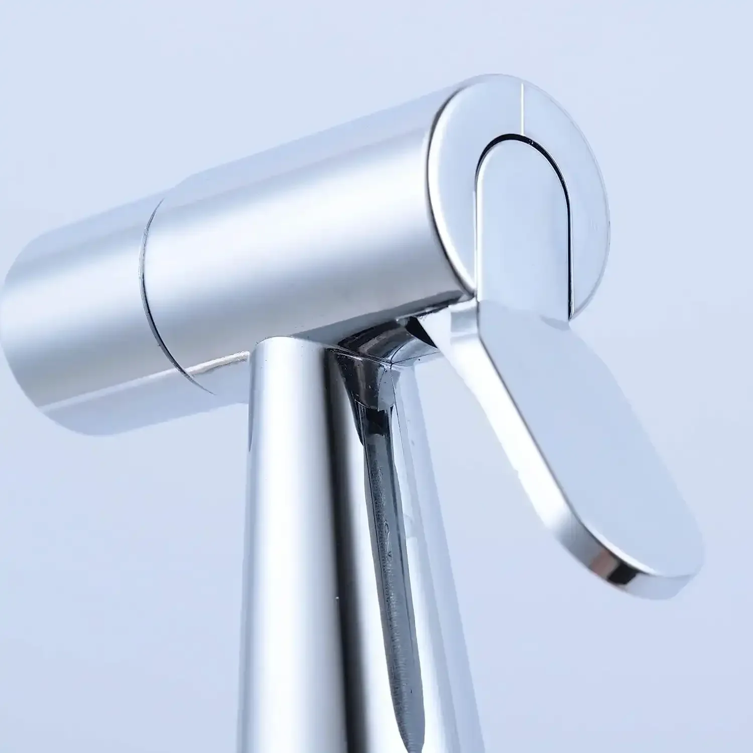 Firo Silver ABS Health Faucet with 1 Meter 304-Grade SS Hose Pipe & Hook - Image 3
