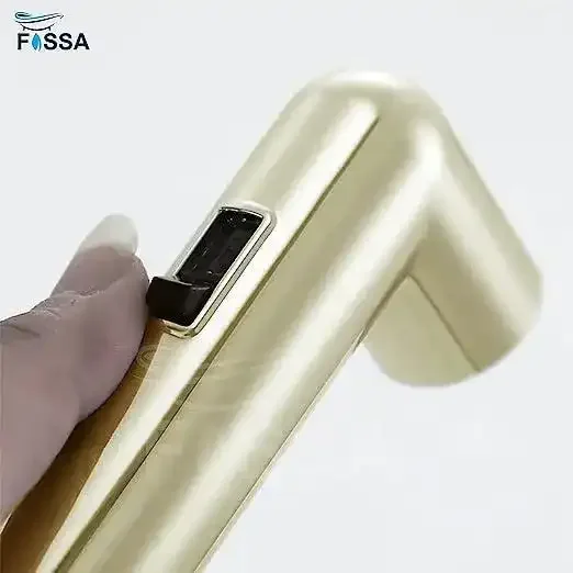 Magnetic Gold ABS Health Faucet with 1 Meter 304-Grade SS Hose Pipe & Hook - Image 4