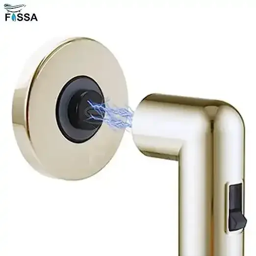 Magnetic Gold ABS Health Faucet with 1 Meter 304-Grade SS Hose Pipe & Hook - Image 5